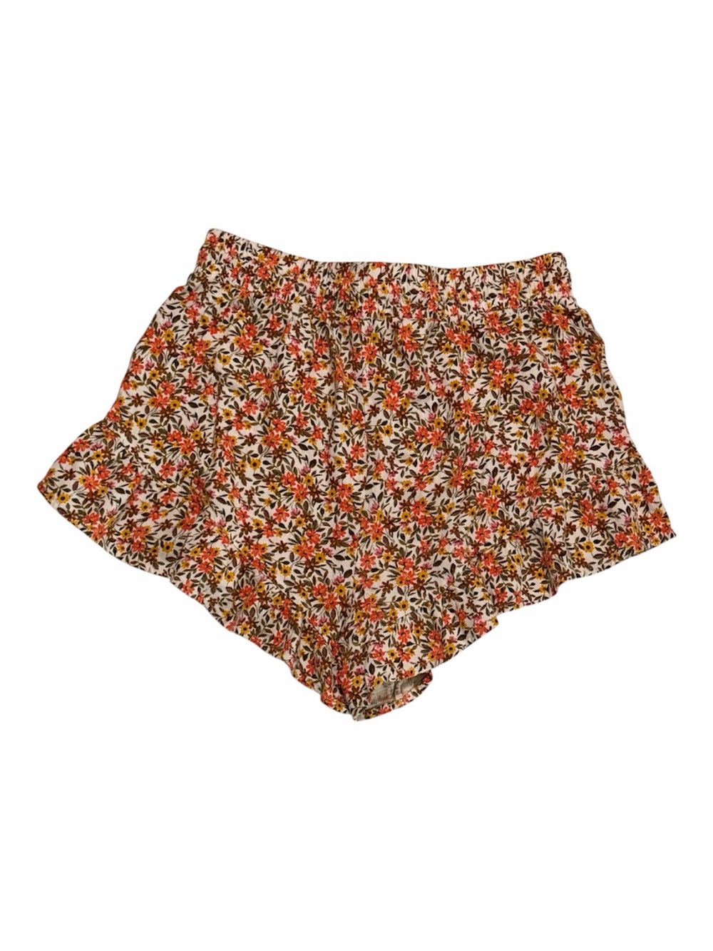 #018 - wild fable Floral Ruffle Shorts — Multi colors Size Small - Picture 2 of 4